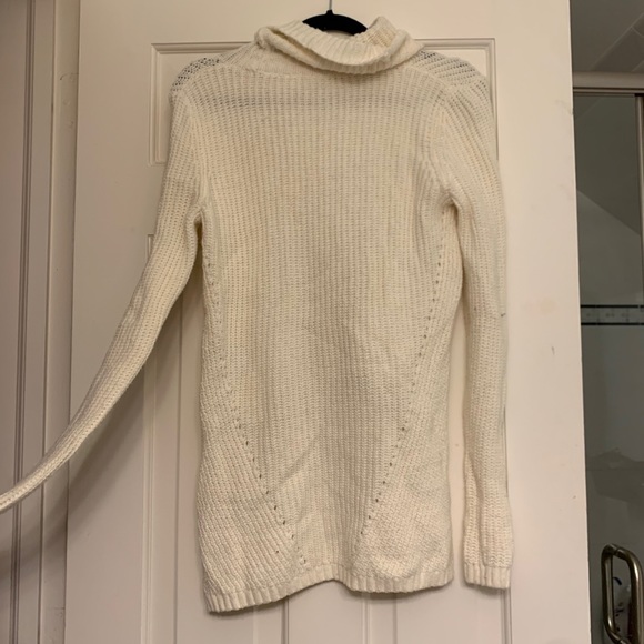 Cream Turtle Neck Sweater - Picture 2 of 2